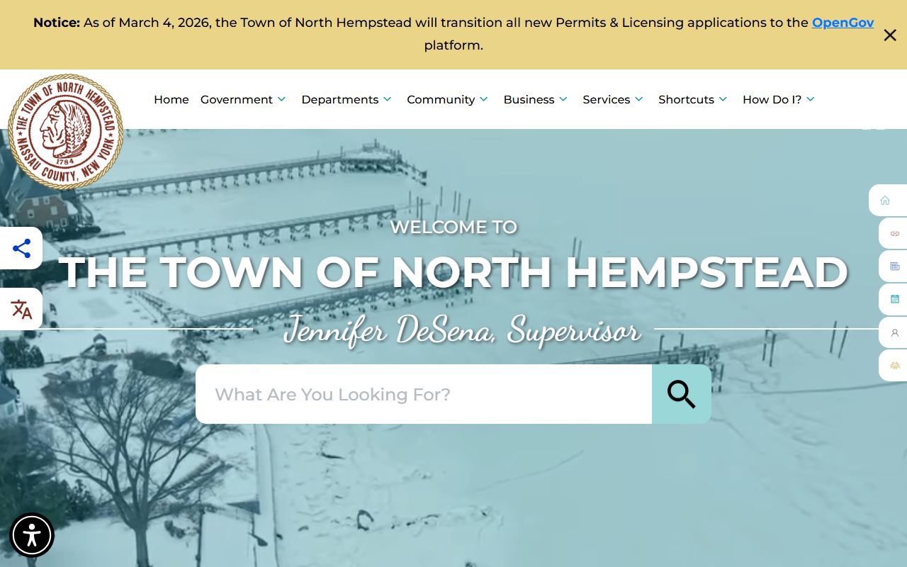 North Hempstead Official Website for New York birth records