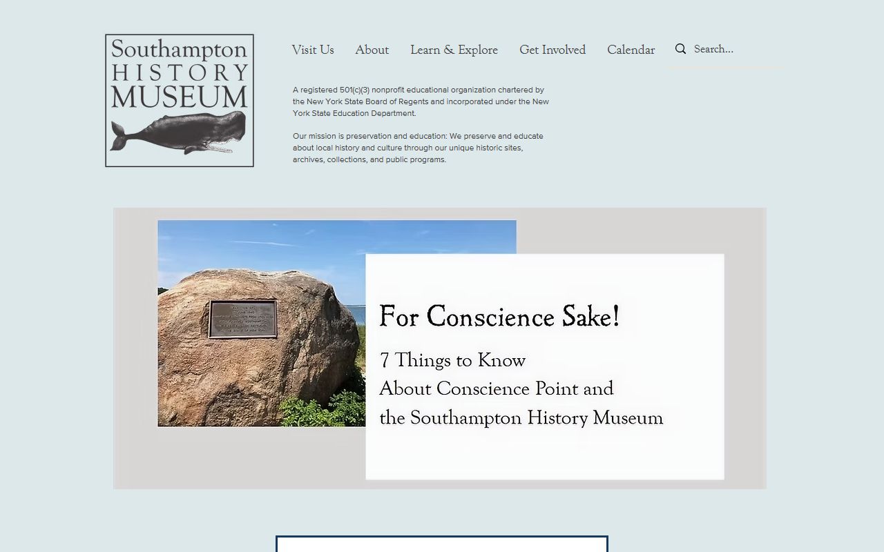 Southampton Historical Museum for New York birth records