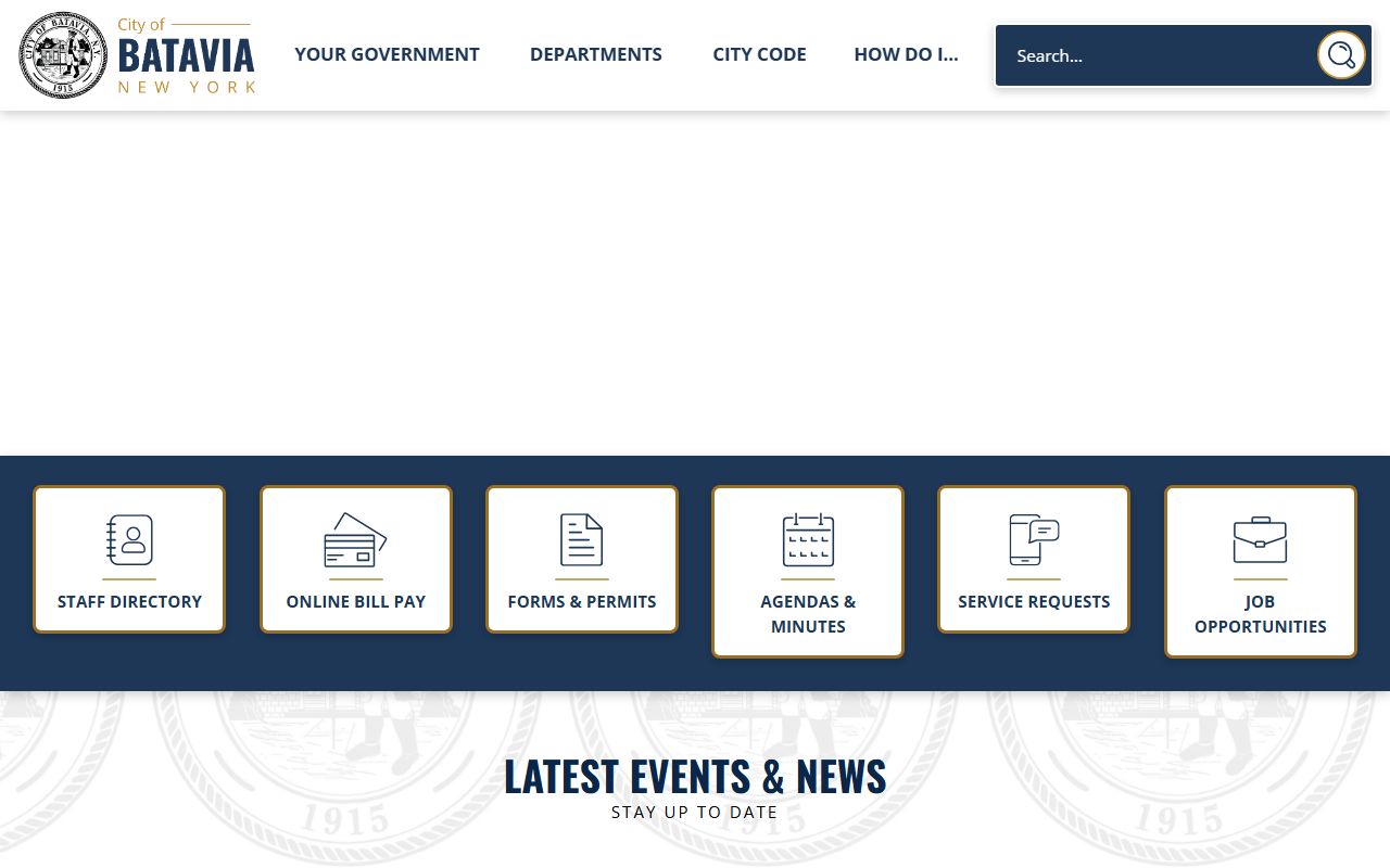 City of Batavia Vital Records for New York birth records