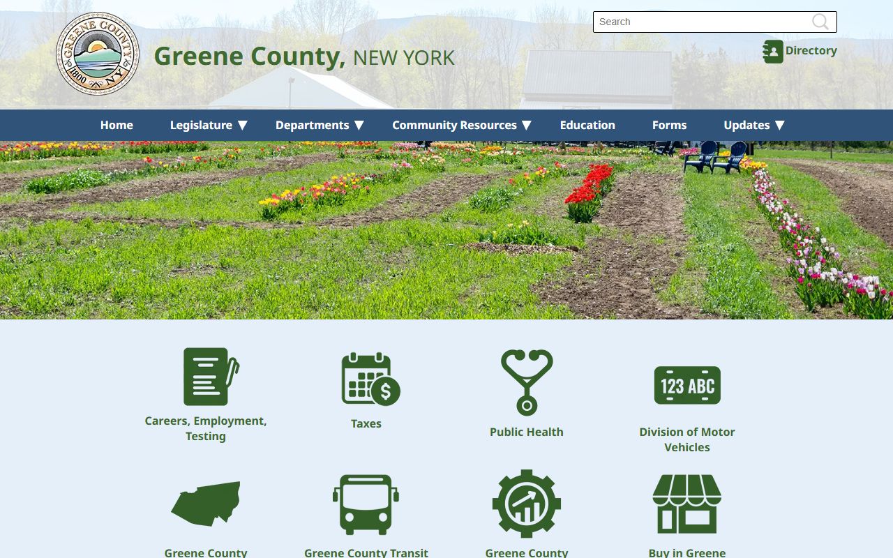 Greene County Official Website for New York birth records