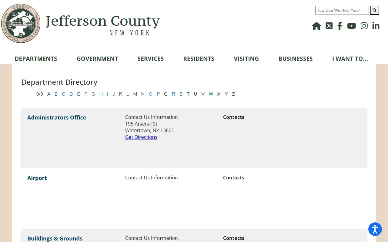 Jefferson County Health Department for New York birth records