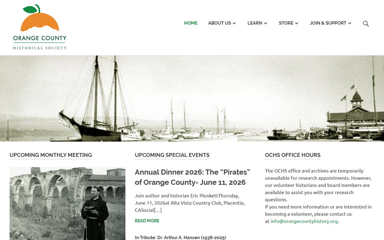 Orange County Historical Society for New York birth records