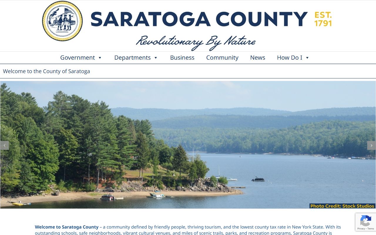 Saratoga County Official Website for New York birth records