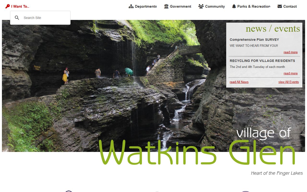 Village of Watkins Glen Vital Records for New York birth records