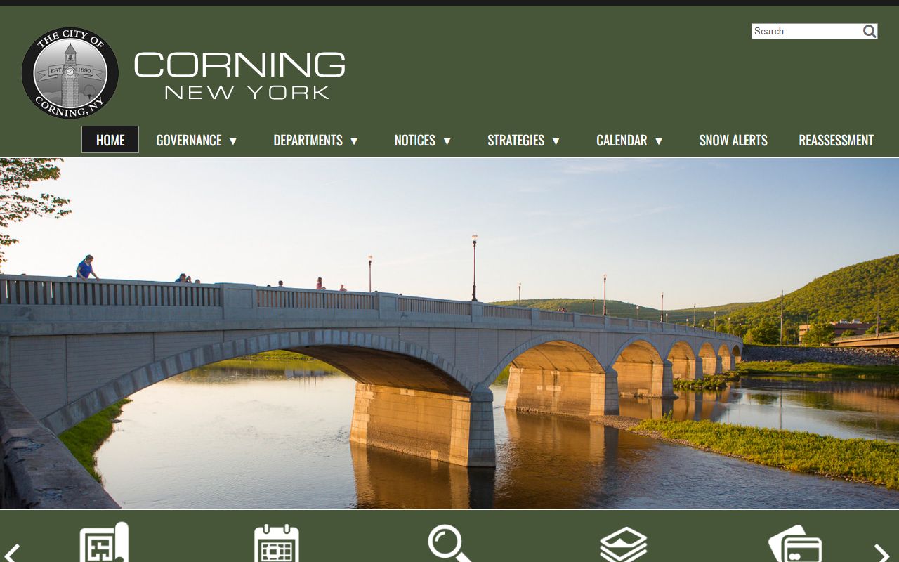 City of Corning Vital Records for New York birth records